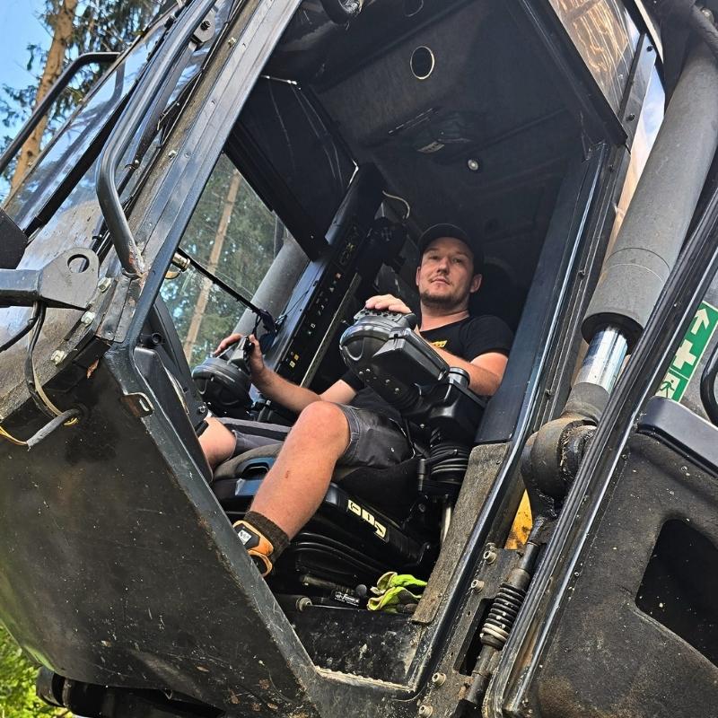Holzschlägerung Steiermark Daniel Trojer Bild